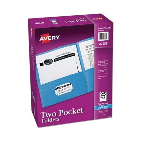 Avery Dennison PORTFOLIO, 2 PCKT 25, LBE 47986